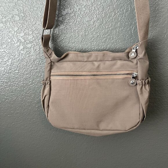 Stella Taupe Multi-Pocket Crossbody Bag - Picture 2 of 5